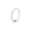 Tiny clash wedding ring