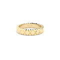 Tiny clash wedding ring