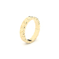 Tiny clash wedding ring