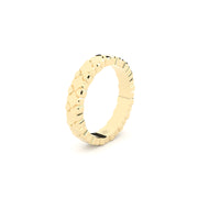Tiny clash wedding ring