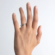 boy and girl rings in white