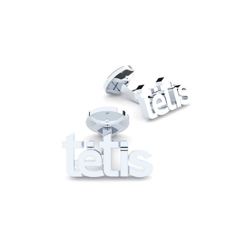 golden cufflinks tetis by Formes
