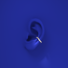 curved diamond ear cuff by Formes Fine Jewelry