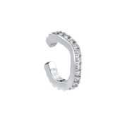 curved diamond ear cuff by Formes Fine Jewelry