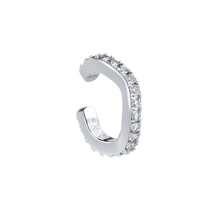 curved diamond ear cuff by Formes Fine Jewelry