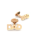 golden dad cufflinks