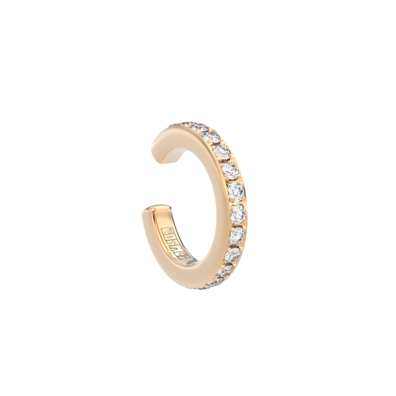 diamond ear cuff by Formes rose gold