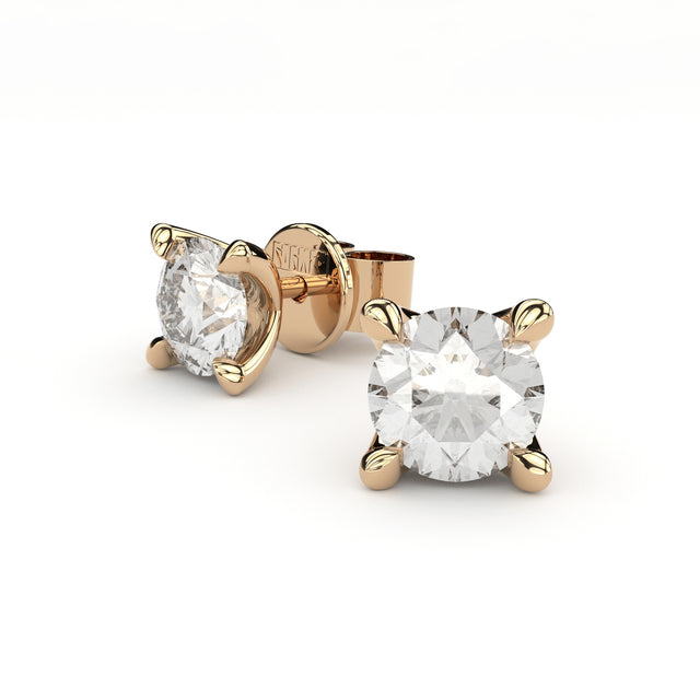  diamonds ear studs by Formes