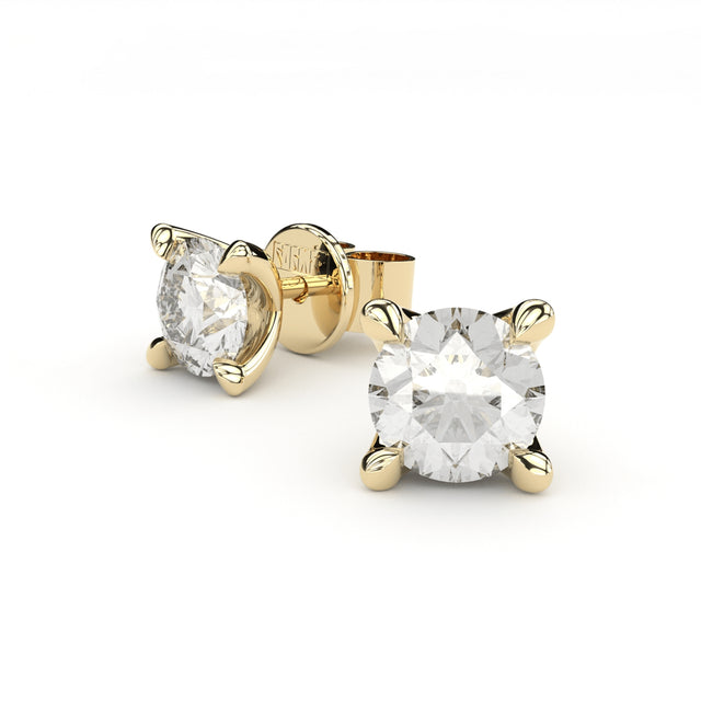  diamonds ear studs by Formes