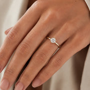 Duo6 sužadėtuvių žiedas, 0,50 ct by Formesjewelry.com