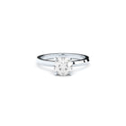 1 ct Lab grown or natural diamond fine engagement ring with a twist by Formes