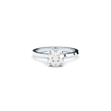 1 ct Lab grown or natural diamond fine engagement ring with a twist by Formes