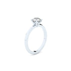 engagement ring x crown with lab grown diamond by Formes 1 ct natural diamond fine engagement ring with a twist by Formes1 ct Lab grown diamond fine engagement ring with a twist by Formes