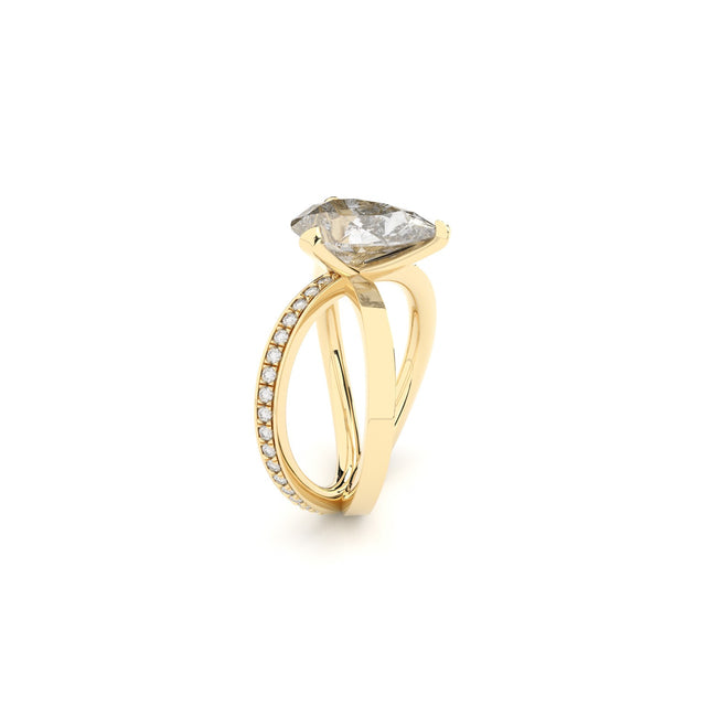 Reflection ring – teardrop Reflection ring – teardrop