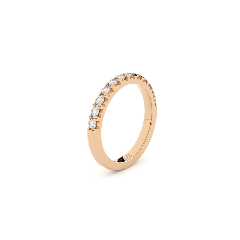 half eternity lab grown or natural diamonds band by Formes