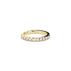 half eternity lab grown or natural diamonds band by Formes