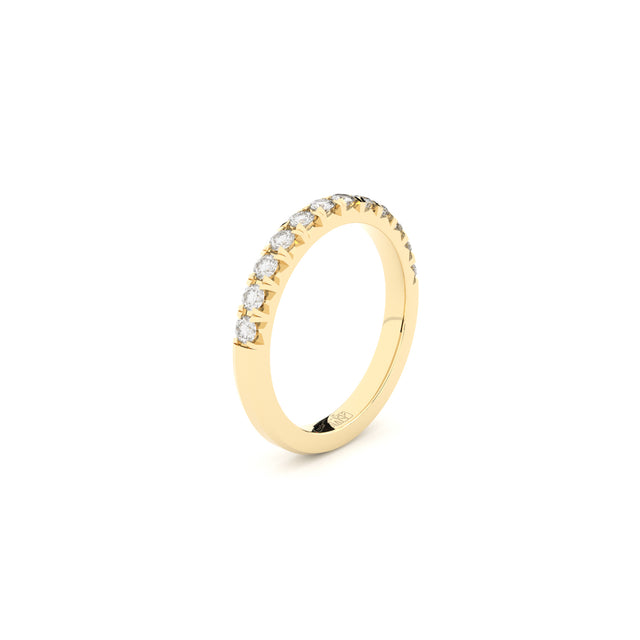 half eternity lab grown or natural diamonds band by Formes