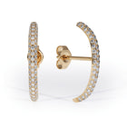 luxury unique diamond studs