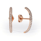 luxury unique diamond studs