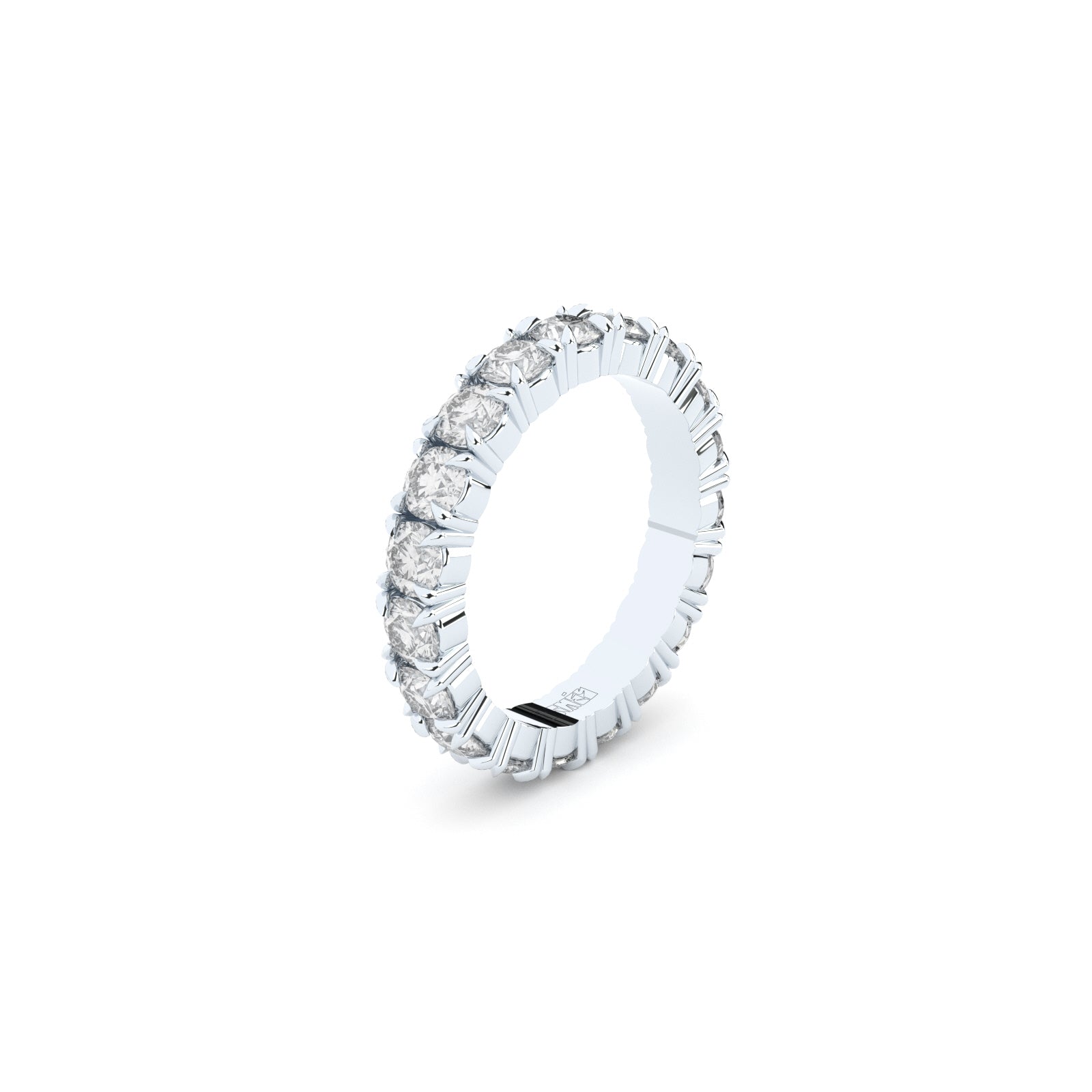 luxury eternity ring with diamonds by Formes