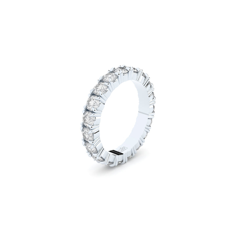 luxury eternity ring with diamonds by Formes