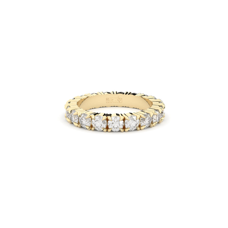 luxury eternity ring with diamonds by Formes