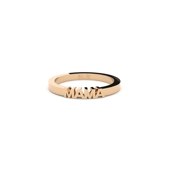 mama ring designer created fine edgy golden ring from Formes