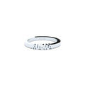 mama ring designer created fine edgy golden ring from Formes white