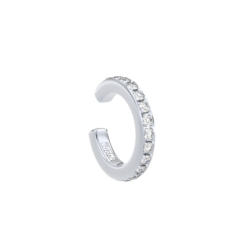 diamond ear cuff by Formes white gold
