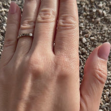 Custom Jonas name ring by Formes Fine Jewelry