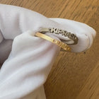 Making process of custom name or word or date golden ring by Formes Fine Jewelry