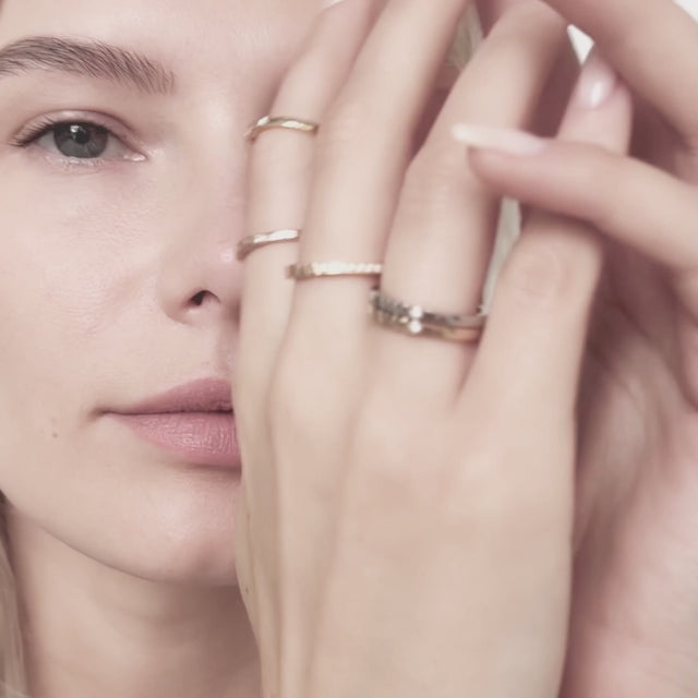 mama rings by Formes Fine Jewelry 