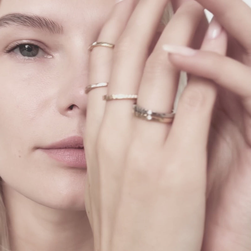 mama rings by Formes Fine Jewelry 