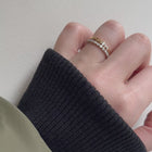 Custom name Ugne Ring by Formes Fine Jewelry