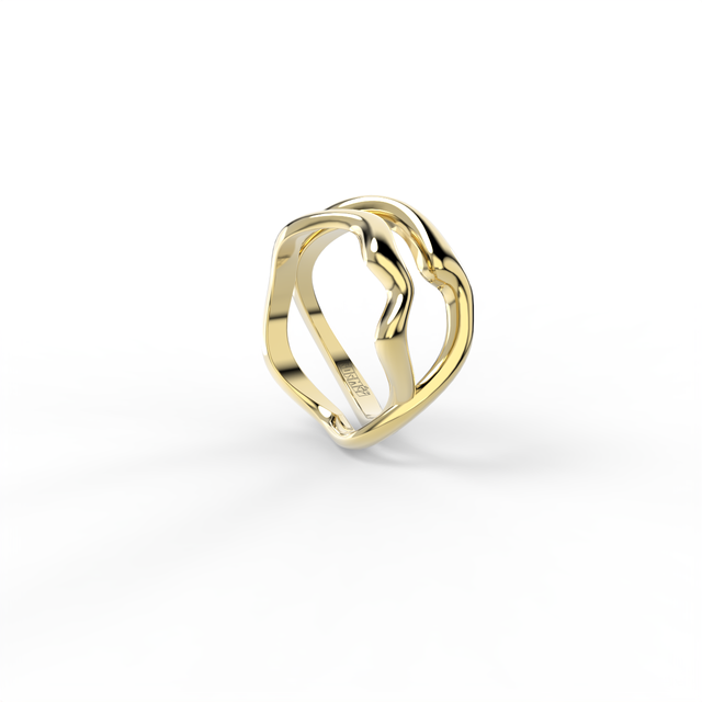 BARE SOULS TWO-SHANK RING