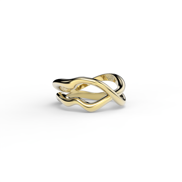 BARE SOULS TWO-SHANK RING