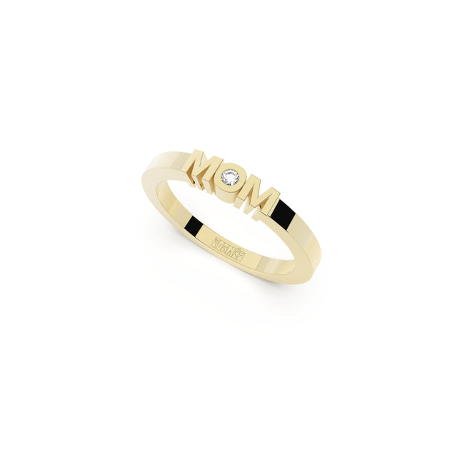 ring MOM yellow side