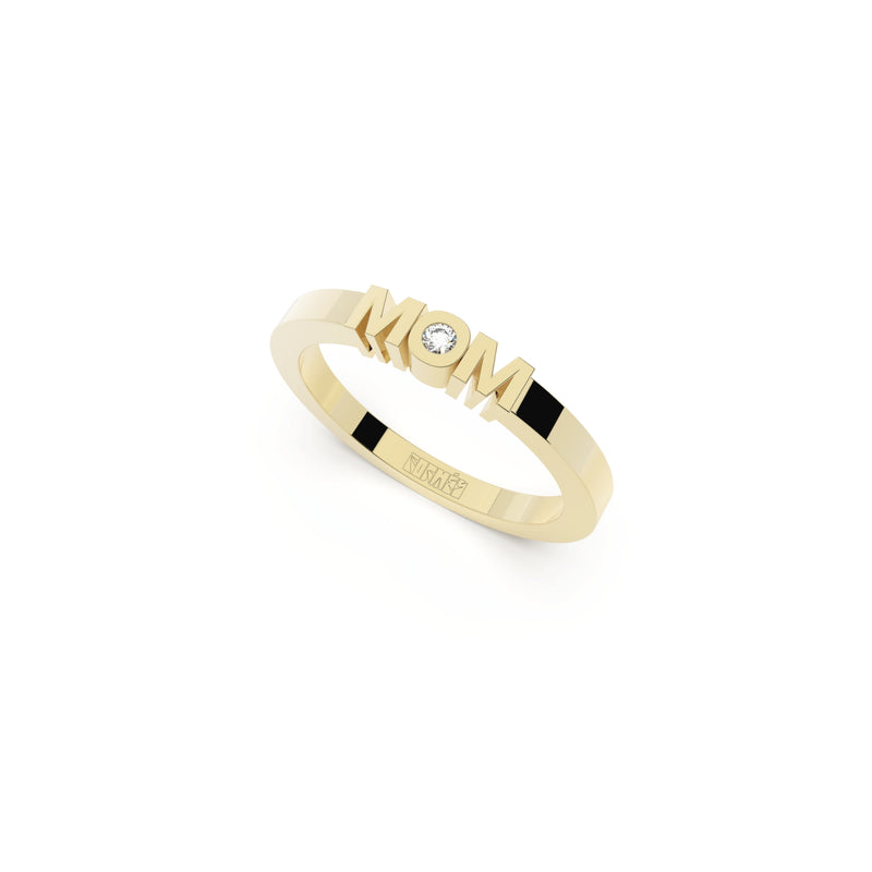 ring MOM yellow side