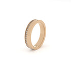 single diamonds line eternity ring by Formes Fine Jewelry