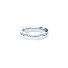 single diamonds line eternity ring by Formes Fine Jewelry