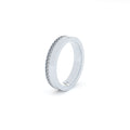 single diamonds line eternity ring by Formes Fine Jewelry