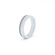 vienos eilės deimantų žiedas Deimantinė juostelė by Formes Fine Jewelry