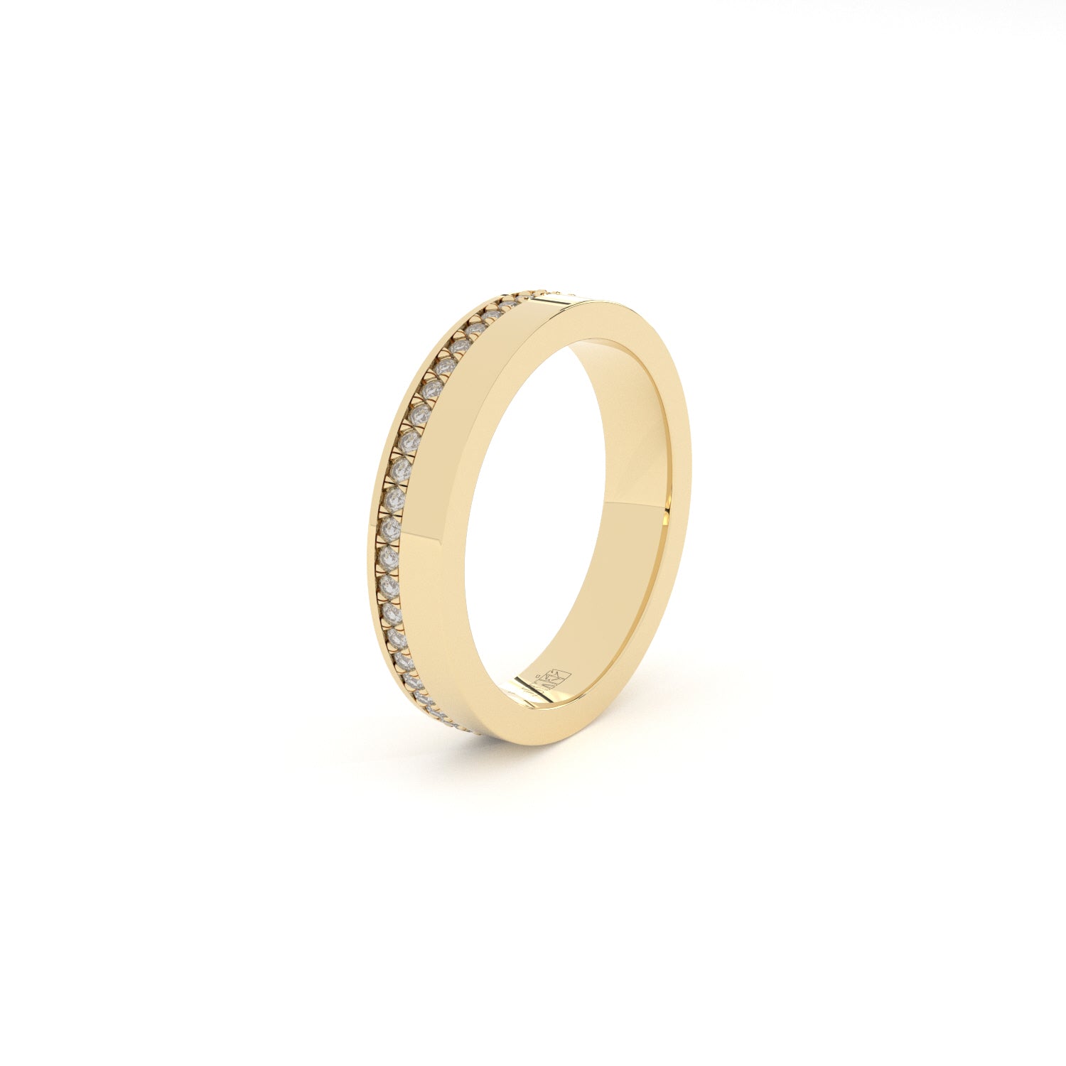 single diamonds line eternity ring by Formes Fine Jewelry