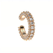 stunning diamond ear cuff and ring by Formes Fine jewelry rose