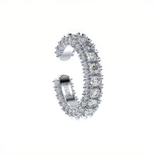 stunning diamond ear cuff and ring by Formes Fine jewelry white