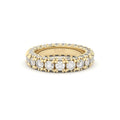 three diamond row eternity band with diamonds by Formes