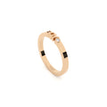 boy ring from gold with lab grown diamond designed by Formes