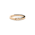boy ring from gold with lab grown diamond designed by Formes