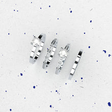 edgy eternity band with lab grown or natural diamonds by formes