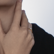 Duo4 sužadėtuvių žiedas, 0,30–0,50 ct, iš Formesjewelry.com